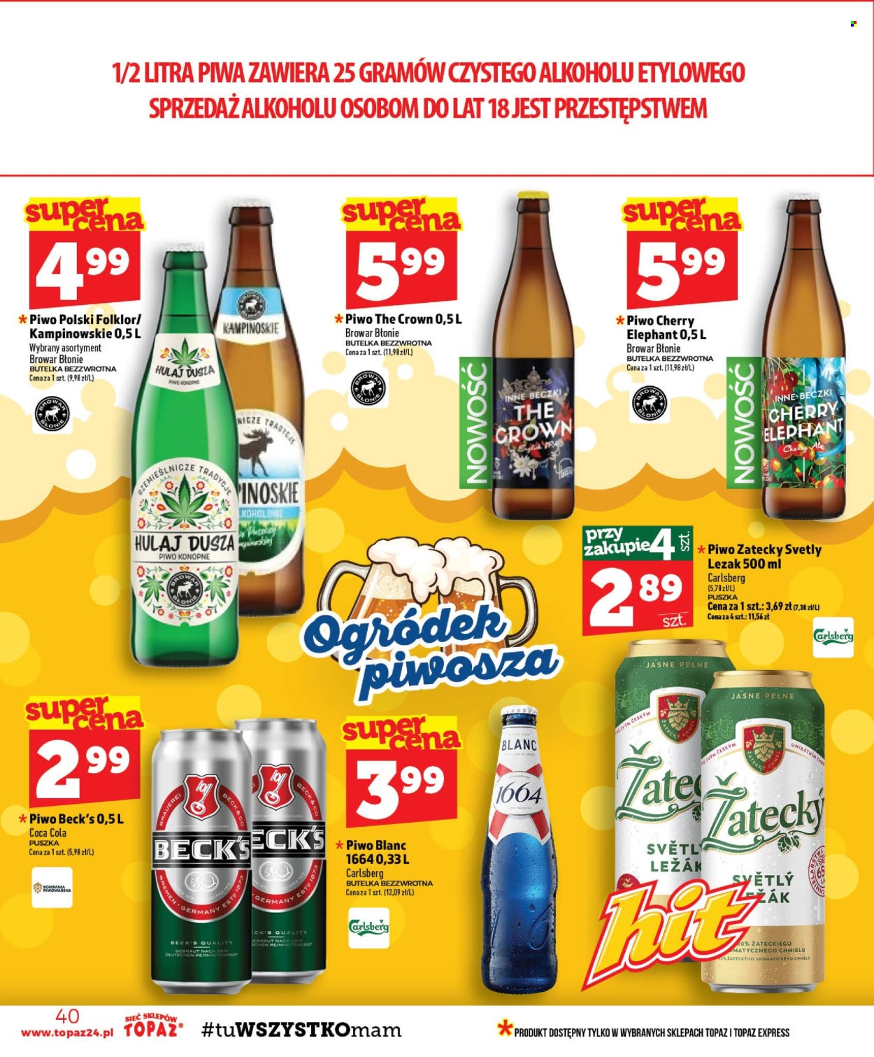 Gazetka Topaz - 15.10.2026 - 21.10.2026. Strona 40