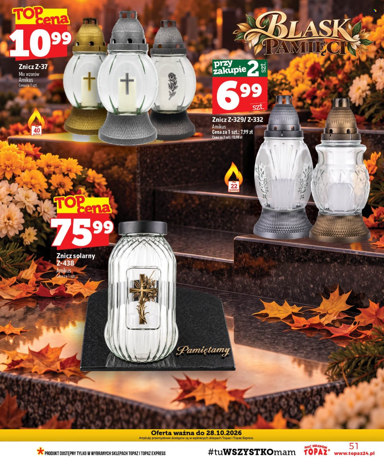 Gazetka Topaz - 15.10.2026 - 21.10.2026. Strona 51