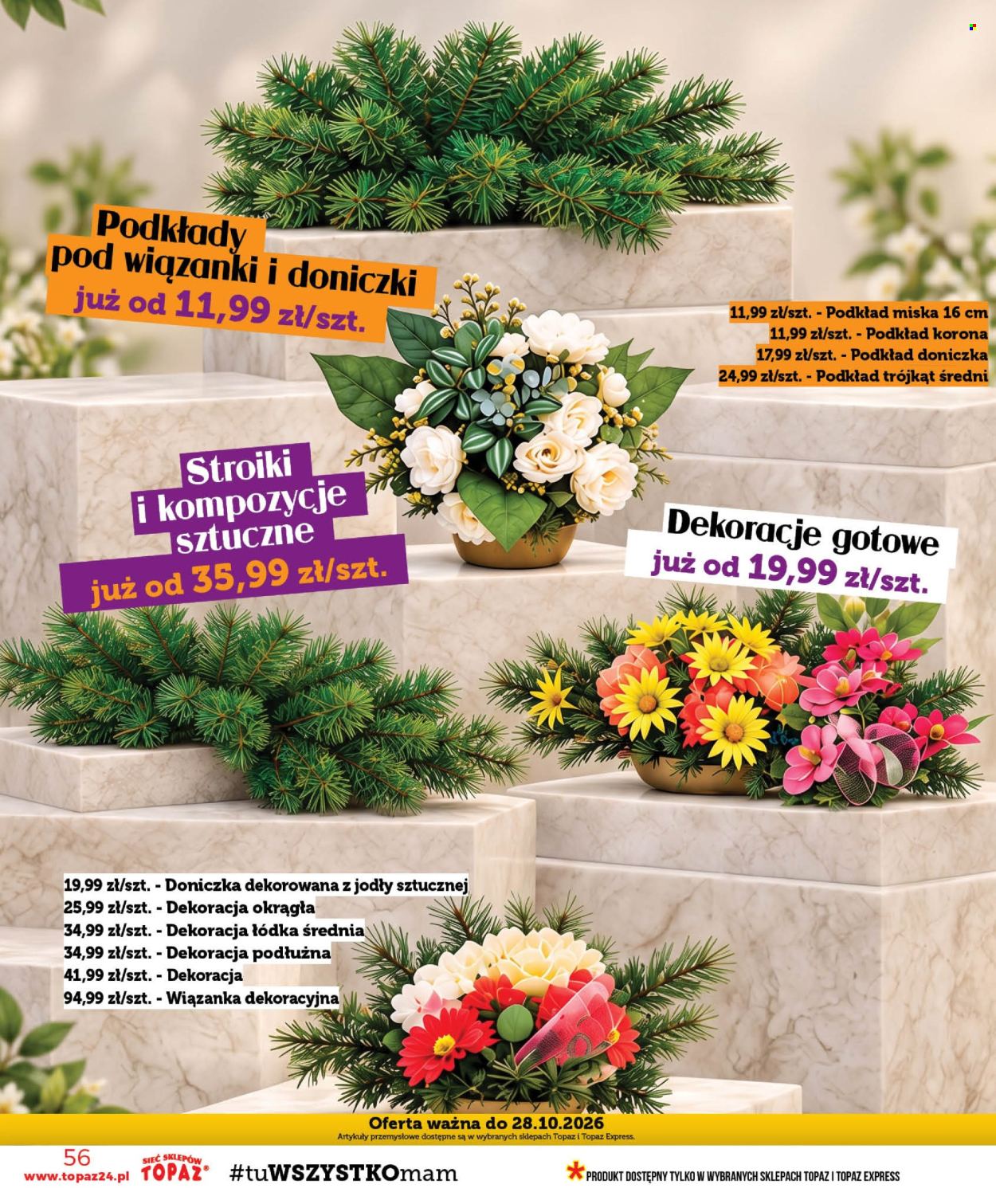 Gazetka Topaz - 15.10.2026 - 21.10.2026. Strona 56
