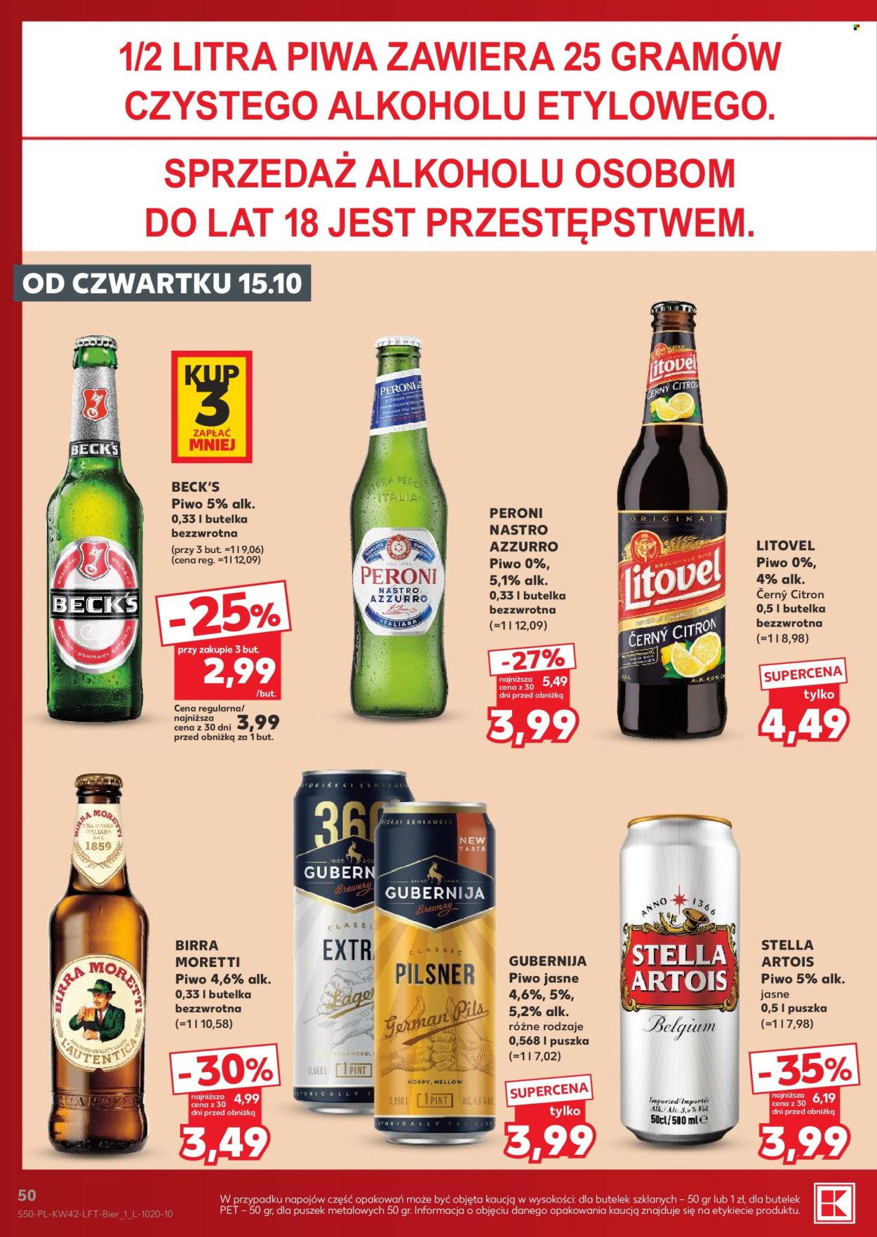 Gazetka Kaufland - 15.10.2026 - 21.10.2026. Strona 50