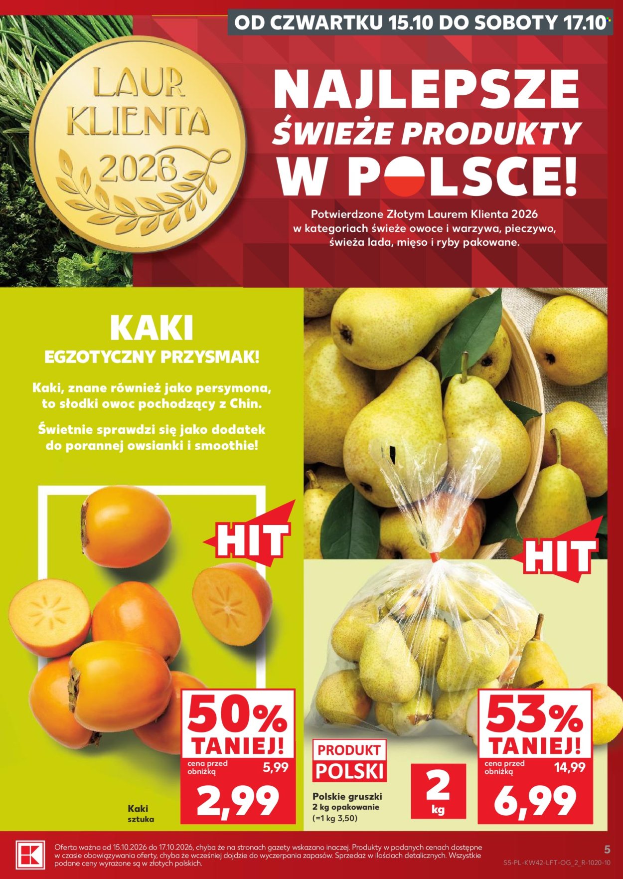 Gazetka Kaufland - 15.10.2026 - 21.10.2026. Strona 5