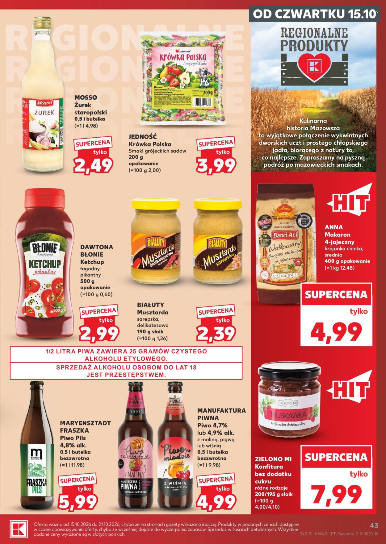 Gazetka Kaufland - 15.10.2026 - 21.10.2026. Strona 43