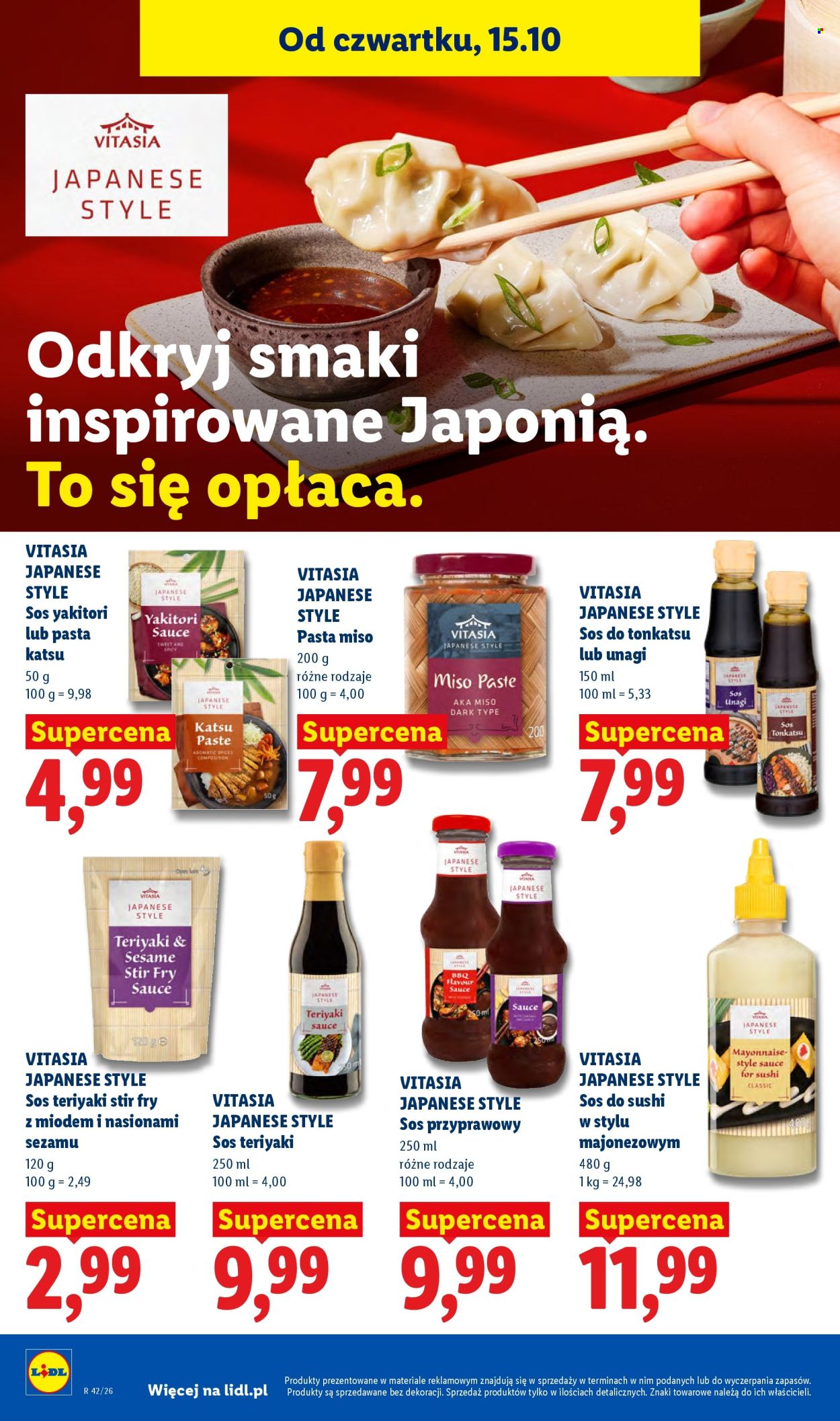 Gazetka Lidl - 15.10.2026 - 17.10.2026. Strona 58
