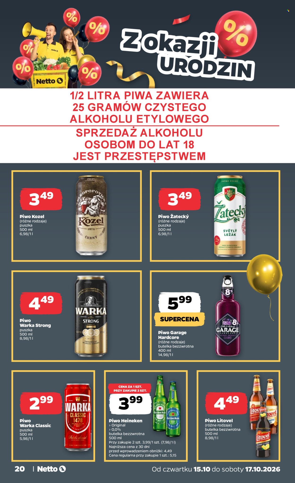 Gazetka Netto - 15.10.2026 - 17.10.2026. Strona 20