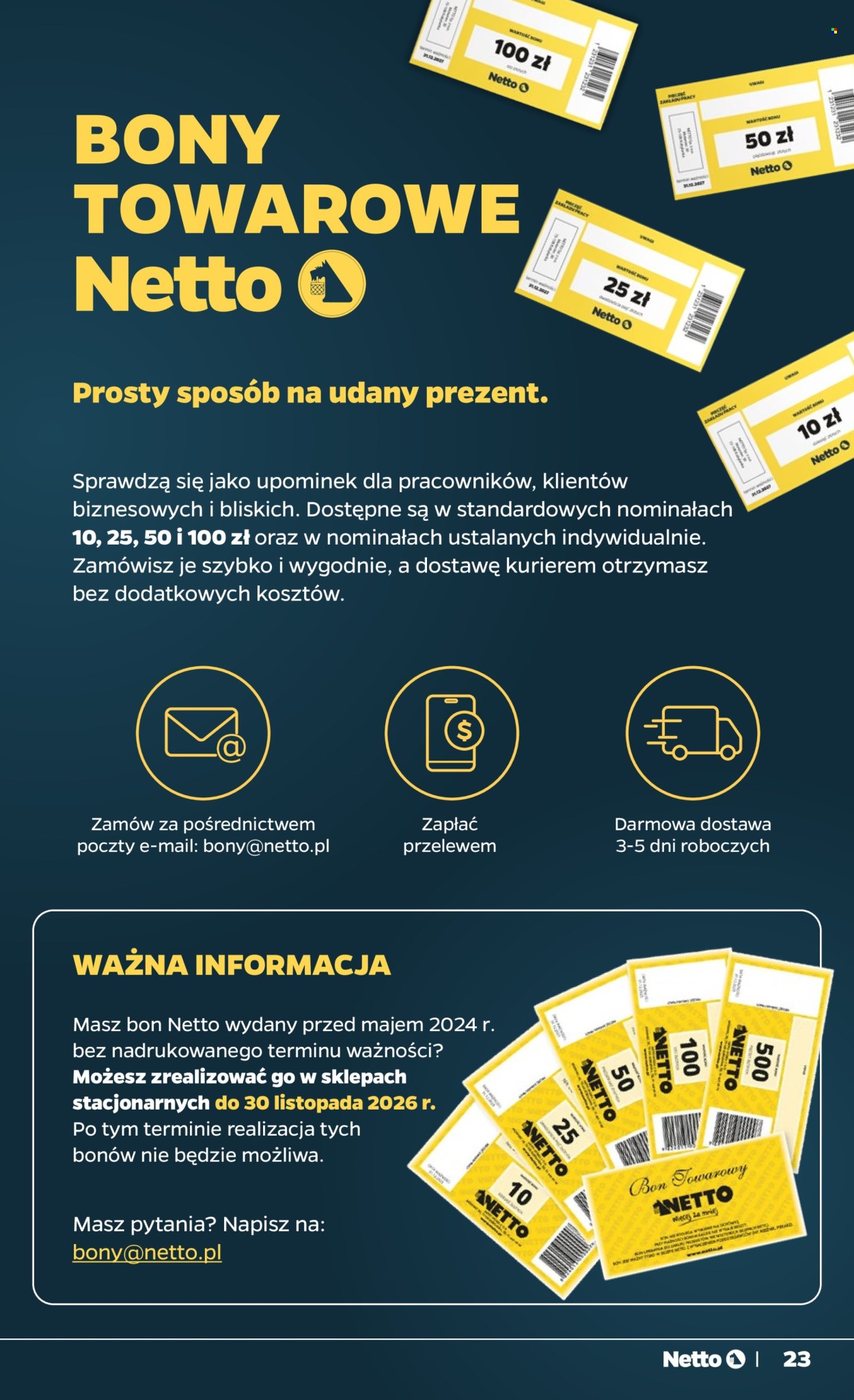 Gazetka Netto - 15.10.2026 - 17.10.2026. Strona 23