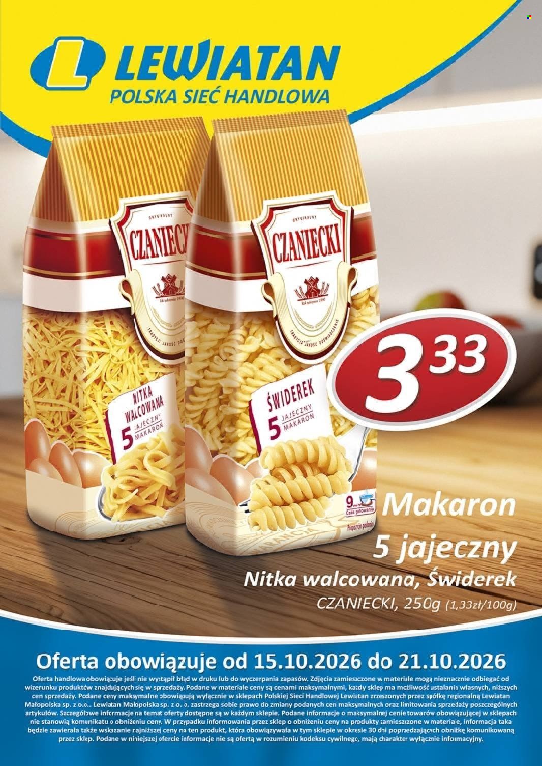 Gazetka Lewiatan - 15.10.2026 - 21.10.2026. Strona 3