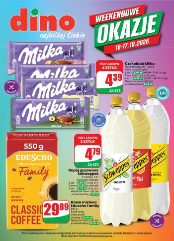 Gazetka Dino - 16.10.2026 - 17.10.2026.