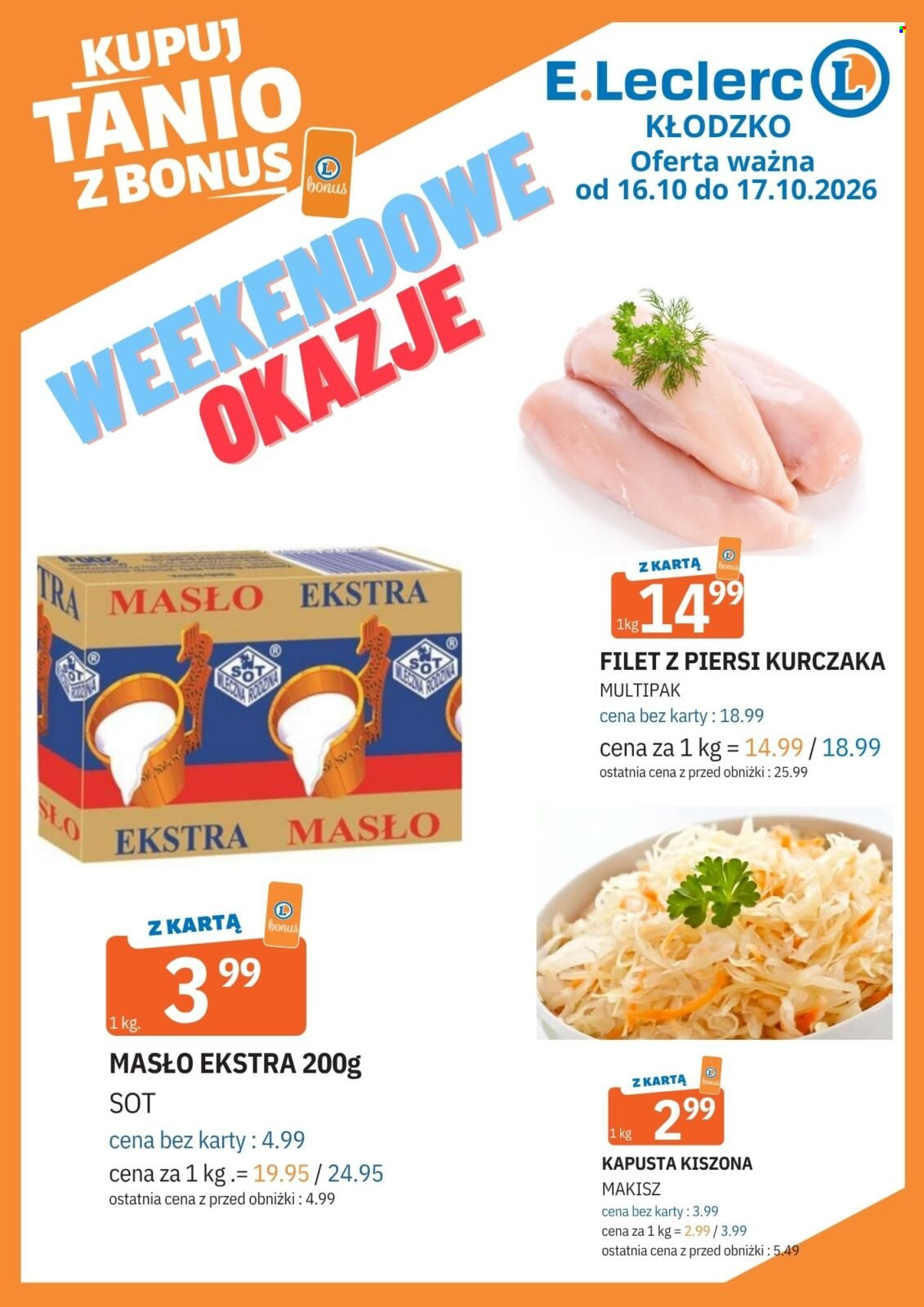 Gazetka E.Leclerc - 16.10.2026 - 17.10.2026. Strona 1