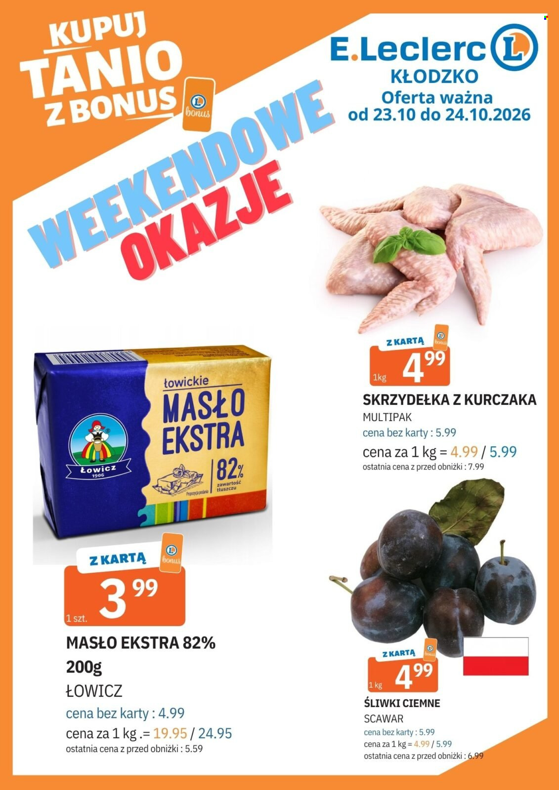Gazetka E.Leclerc - 23.10.2026 - 24.10.2026. Strona 1