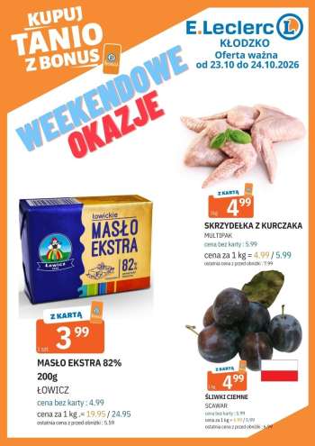 Gazetka E.Leclerc - 23.10.2026 - 24.10.2026.