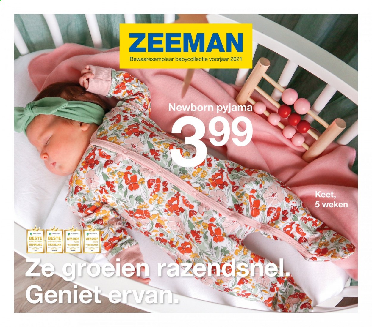 thumbnail - Zeeman-aanbieding -  producten in de aanbieding - pyjama. Pagina 1.