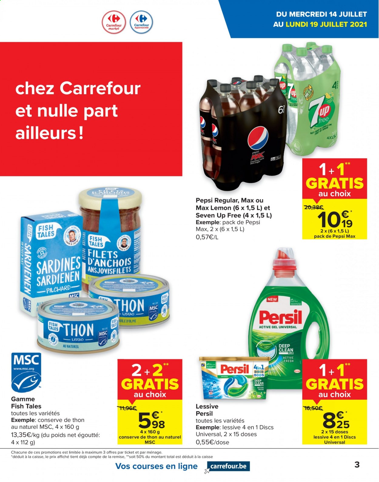 thumbnail - Catalogue Carrefour - 14/07/2021 - 26/07/2021.