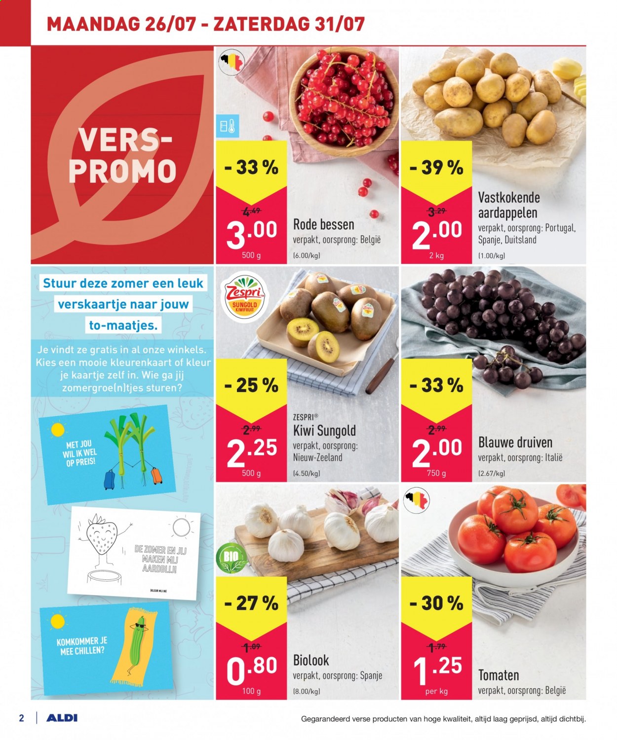 thumbnail - ALDI-aanbieding - 26/07/2021 - 31/07/2021 -  producten in de aanbieding - aardappelen, bessen, druiven, rode bessen, kiwi. Pagina 2.
