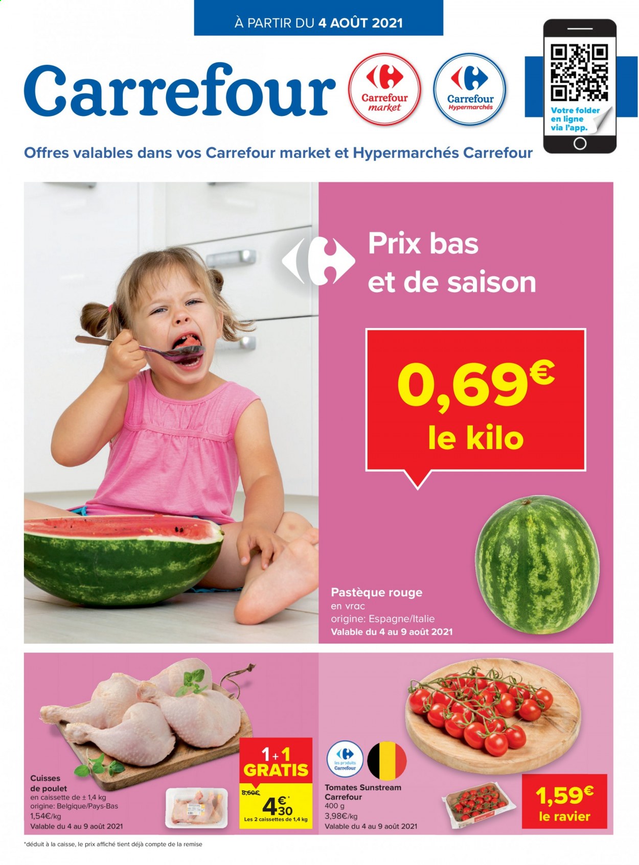 thumbnail - Carrefour-aanbieding - 04/08/2021 - 09/08/2021.