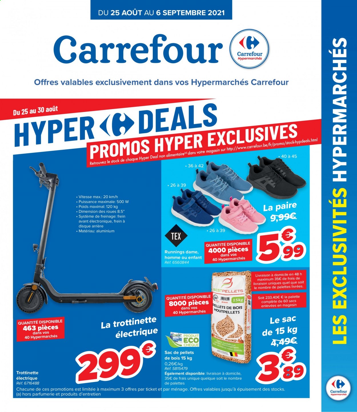 thumbnail - Carrefour hypermarkt-aanbieding - 25/08/2021 - 06/09/2021 -  producten in de aanbieding - Palette, Calvin Klein. Pagina 1.