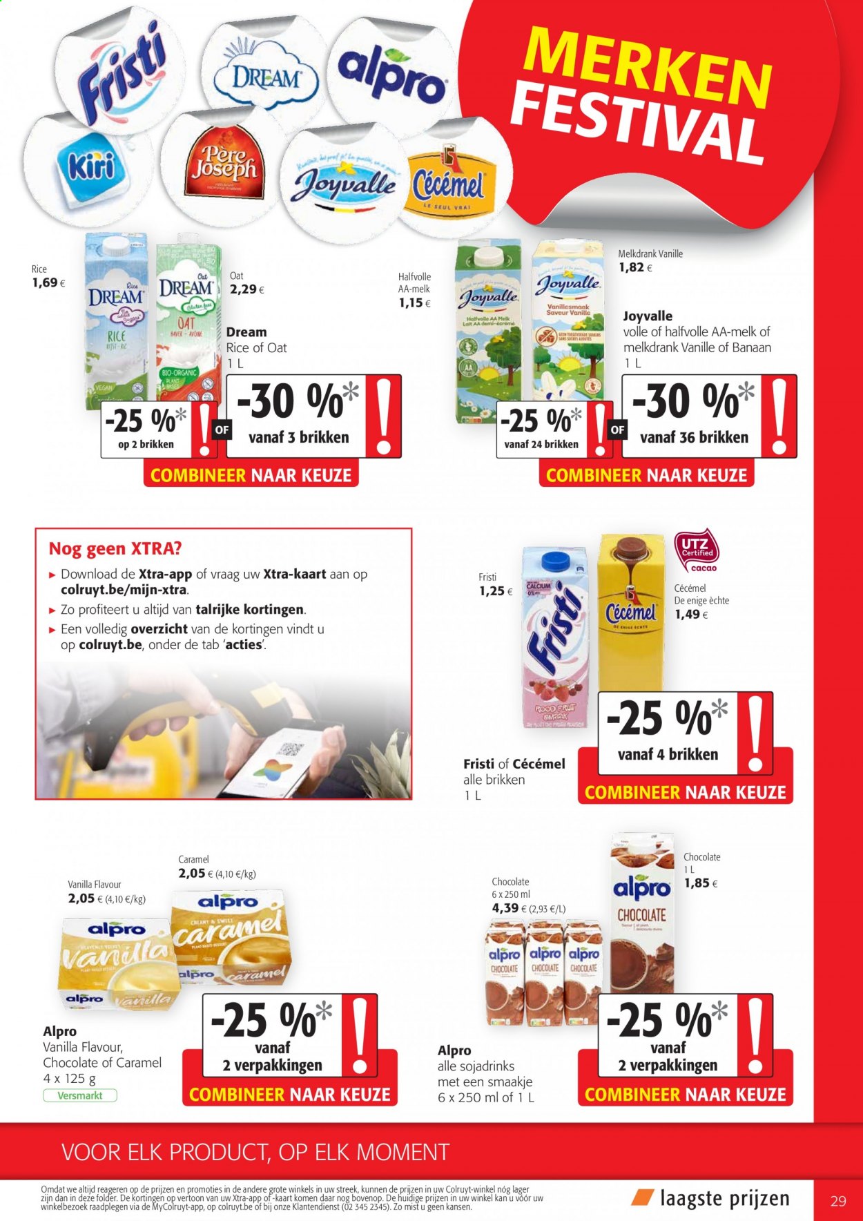 thumbnail - Colruyt-aanbieding - 25/08/2021 - 07/09/2021 -  producten in de aanbieding - banaan, melk. Pagina 29.