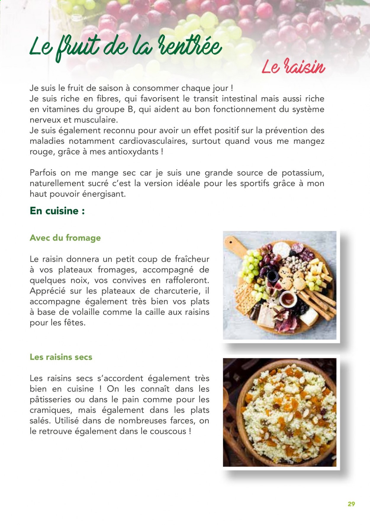 thumbnail - Louis Delhaize-aanbieding -  producten in de aanbieding - couscous, vitamine, maïs. Pagina 29.