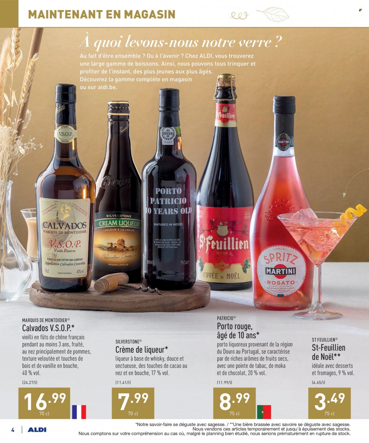 thumbnail - ALDI-aanbieding - 20/09/2021 - 25/09/2021 -  producten in de aanbieding - crème, Calvados, liqueur, porto, whisky. Pagina 4.