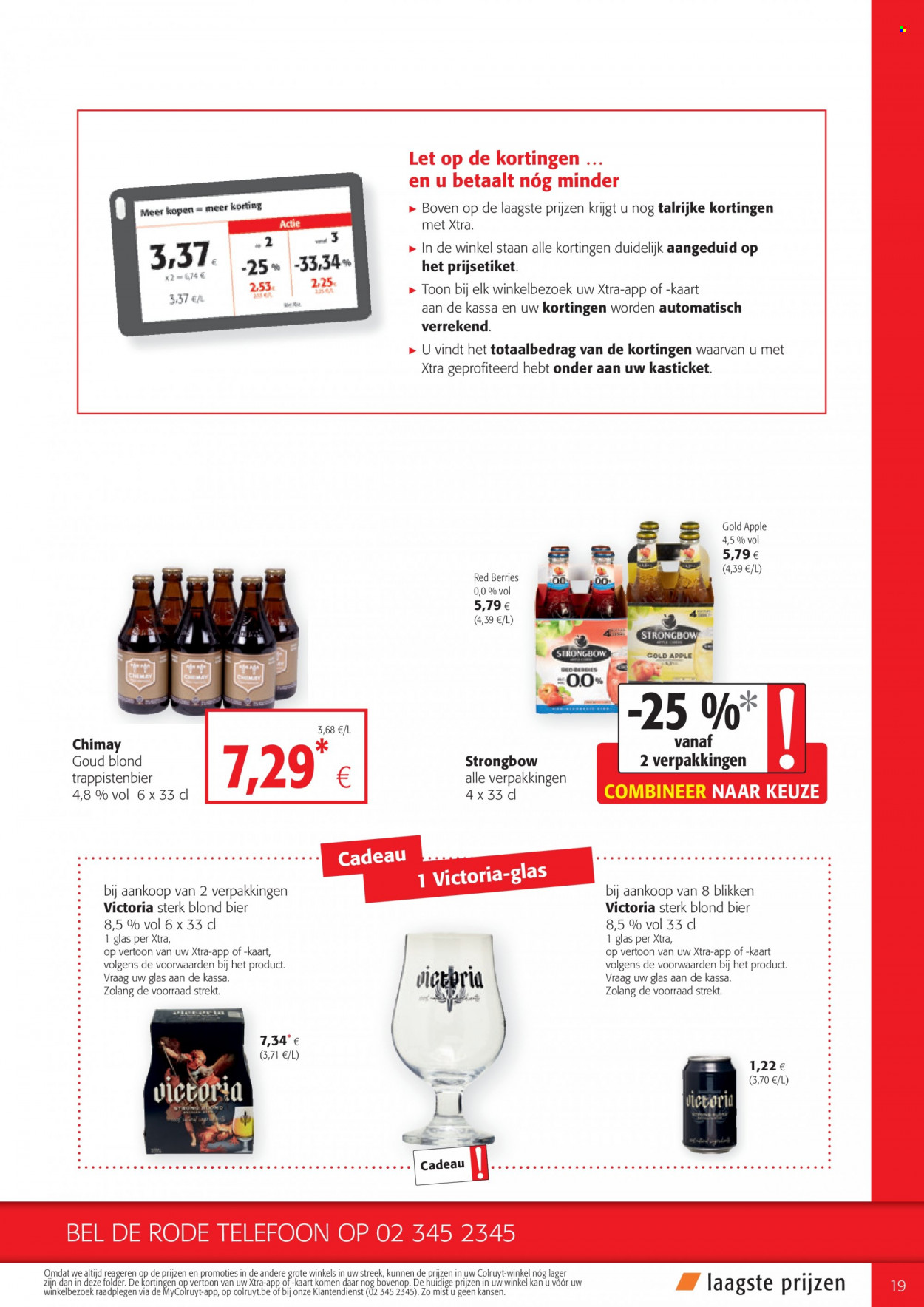 thumbnail - Colruyt-aanbieding - 22/09/2021 - 05/10/2021 -  producten in de aanbieding - bier. Pagina 19.