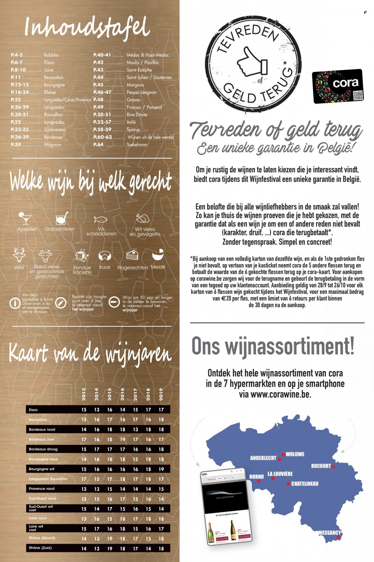 thumbnail - Catalogue Cora - 27/09/2021 - 25/10/2021 - Produits soldés - La Raclette, Beaujolais, vin blanc, vin rouge, Sauternes, vin, Bordeaux, smartphone, vis. Page 2.