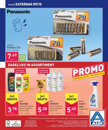 Catalogue ALDI - 04/10/2021 - 09/10/2021.