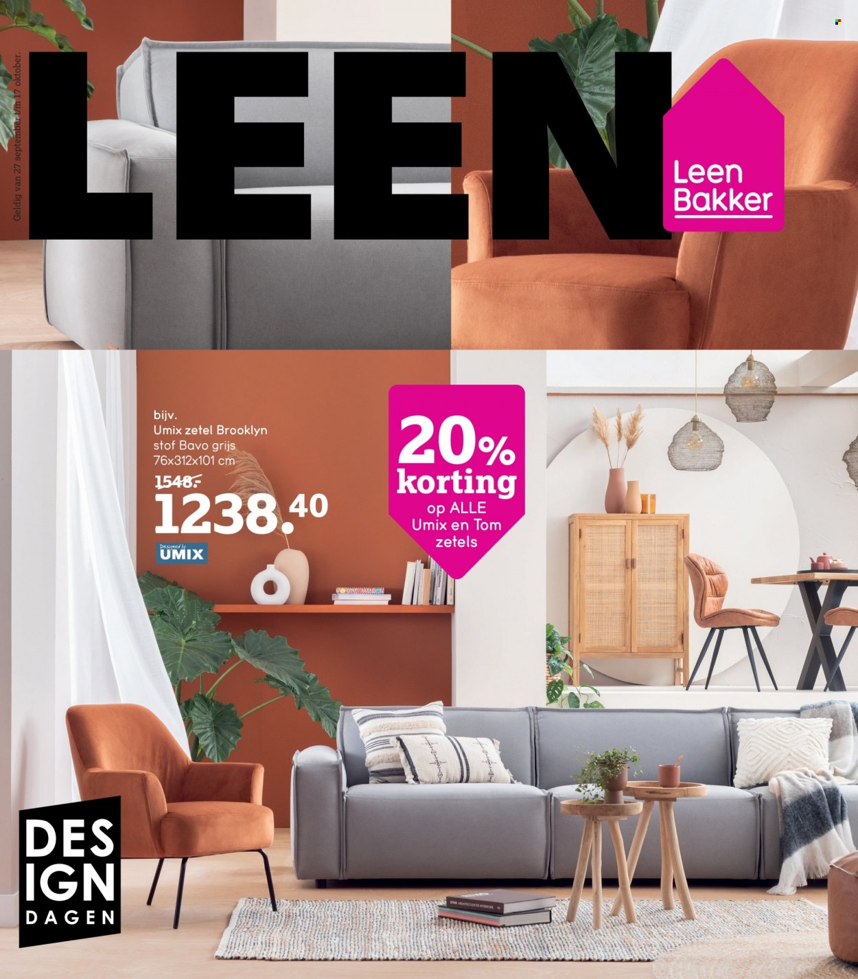 thumbnail - Catalogue Leen Bakker - 27/09/2021 - 17/10/2021.