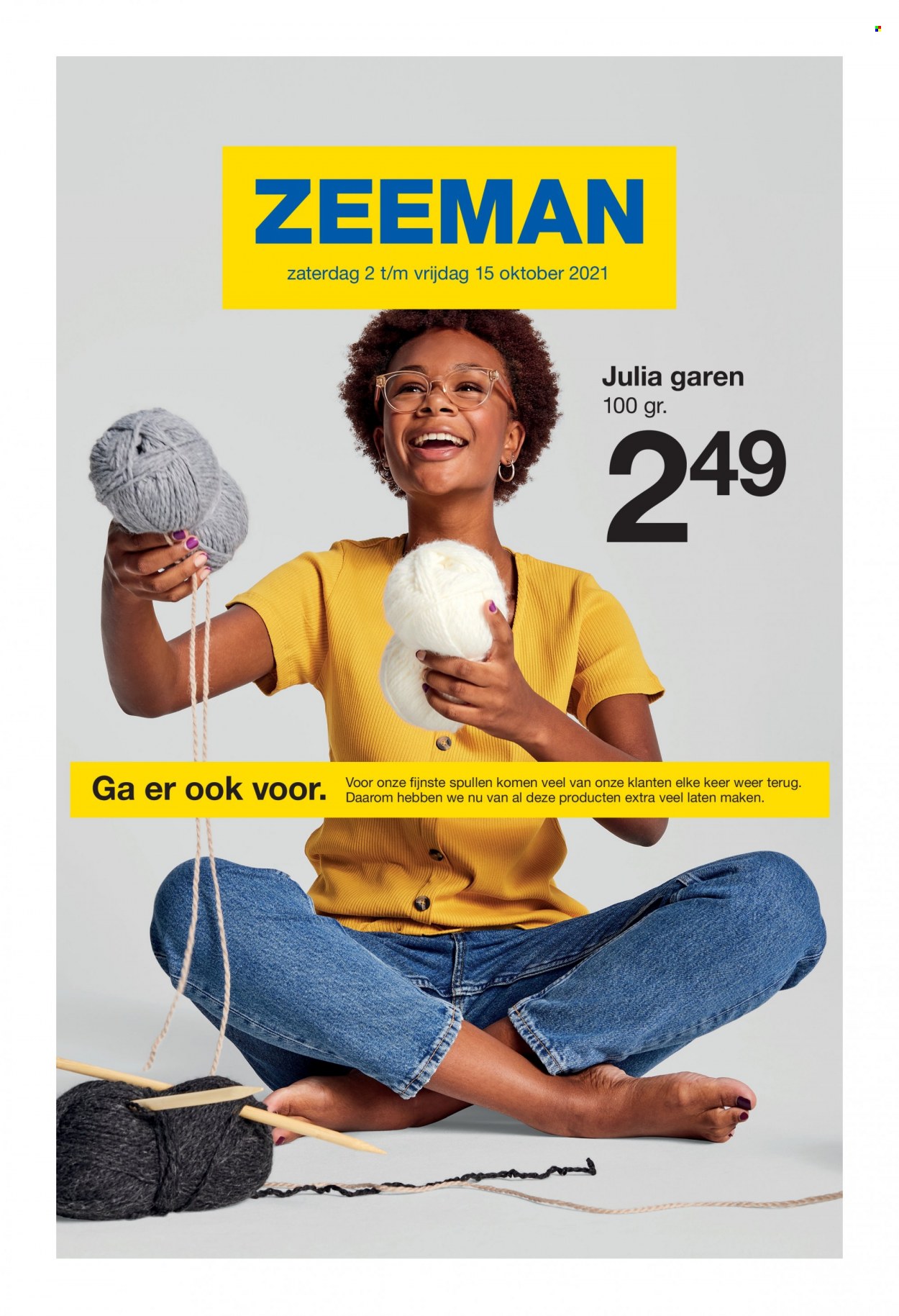 thumbnail - Zeeman-aanbieding - 02/10/2021 - 15/10/2021.
