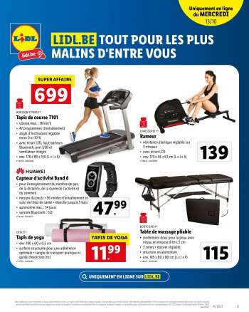 Catalogue Lidl - 11/10/2021 - 16/10/2021.