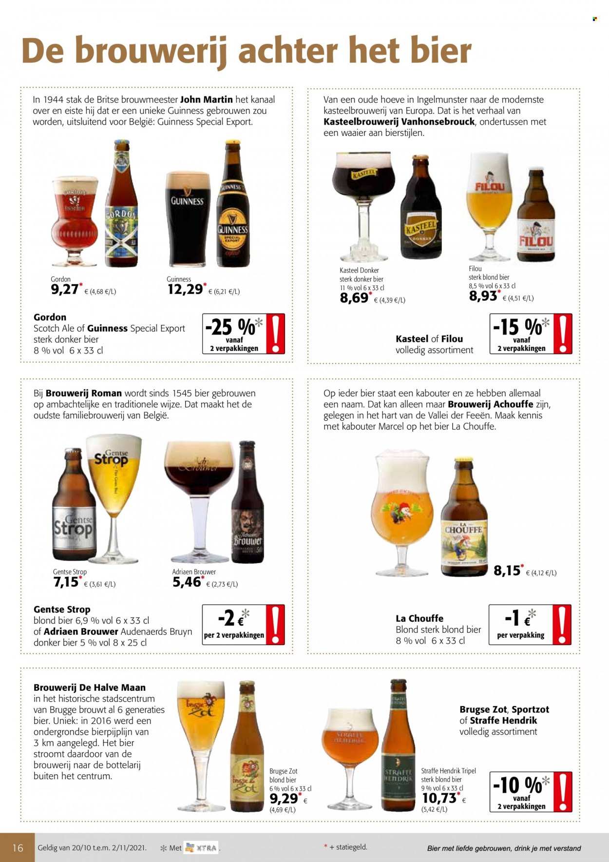 thumbnail - Colruyt-aanbieding - 20/10/2021 - 02/11/2021 -  producten in de aanbieding - donker bier, bier. Pagina 3.