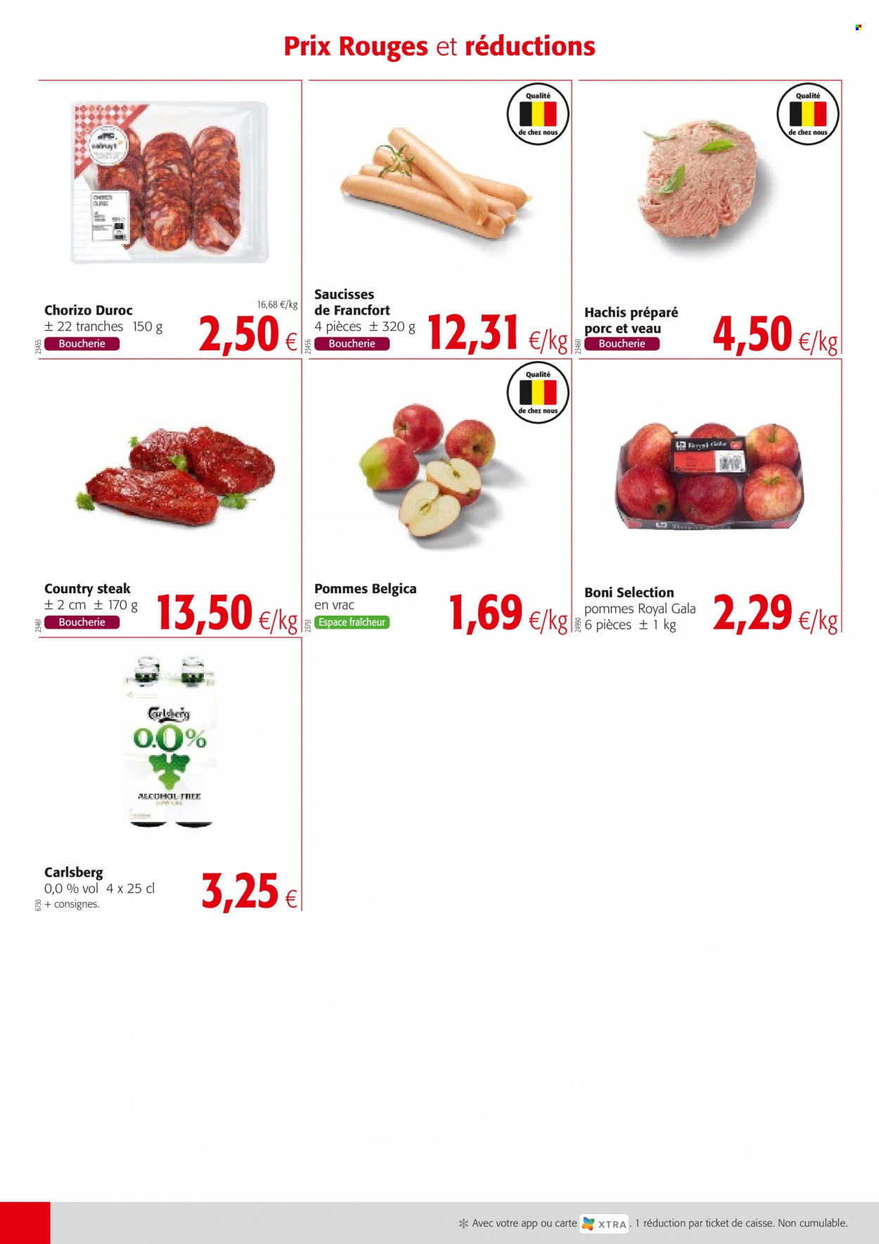 thumbnail - Colruyt-aanbieding - 20/10/2021 - 02/11/2021 -  producten in de aanbieding - steak, chorizo. Pagina 18.