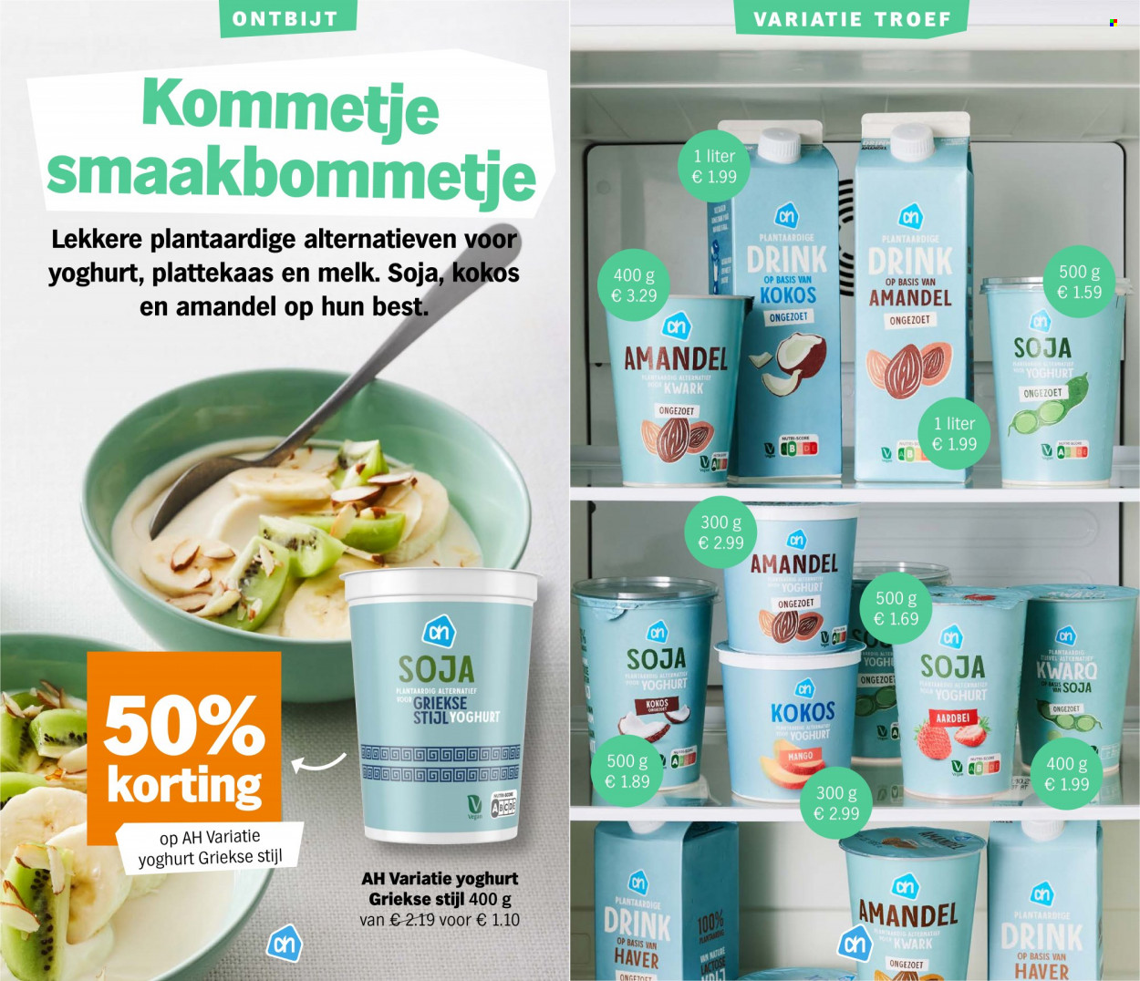 thumbnail - Albert Heijn-aanbieding - 18/10/2021 - 14/11/2021 -  producten in de aanbieding - mango, yoghurt, melk. Pagina 2.
