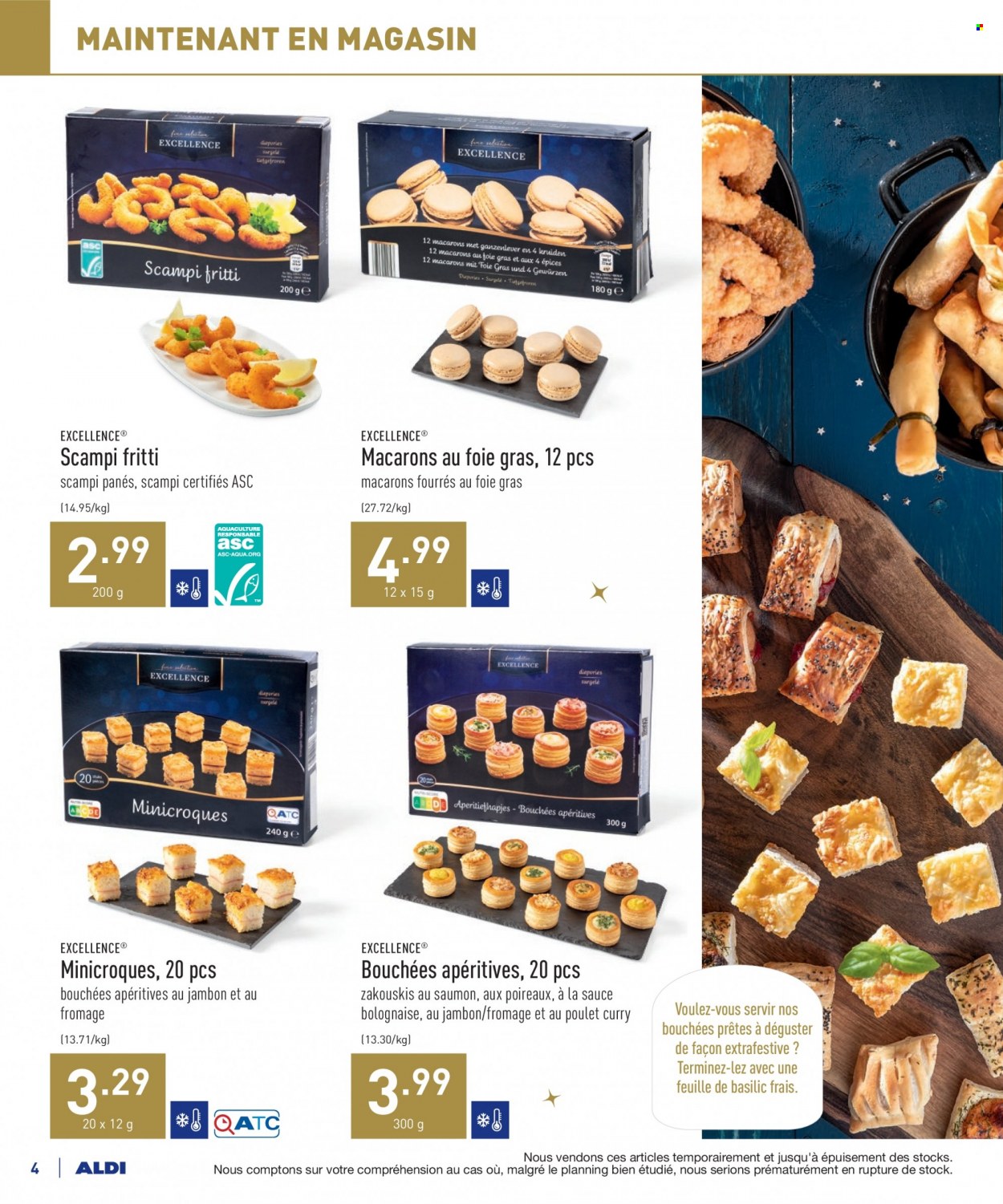 thumbnail - ALDI-aanbieding - 02/11/2021 - 12/11/2021 -  producten in de aanbieding - macarons, foie gras, curry. Pagina 4.