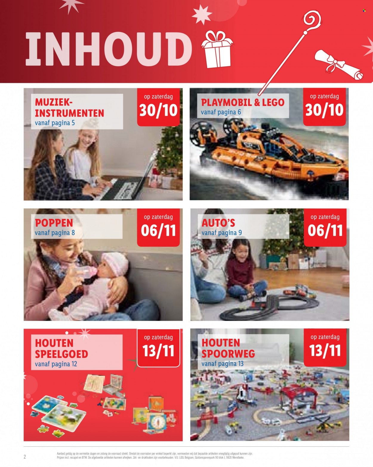 thumbnail - Lidl-aanbieding - 25/10/2021 - 30/11/2021 -  producten in de aanbieding - speelgoed, LEGO, Playmobil. Pagina 2.