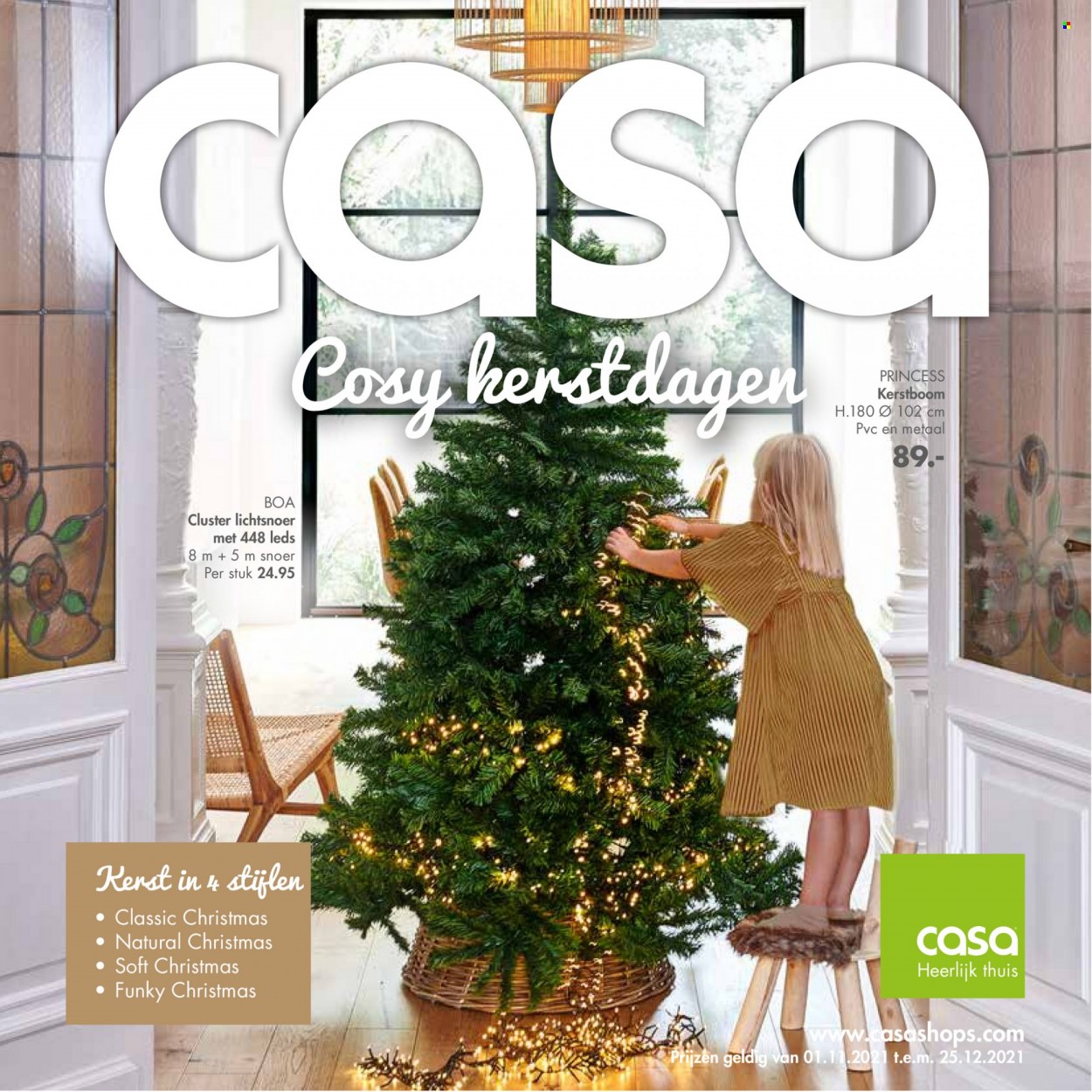 thumbnail - CASA-aanbieding - 01/11/2021 - 25/12/2021 -  producten in de aanbieding - kerstboom. Pagina 1.