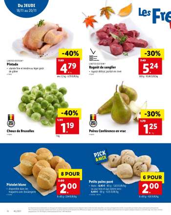 Catalogue Lidl - 15/11/2021 - 20/11/2021.