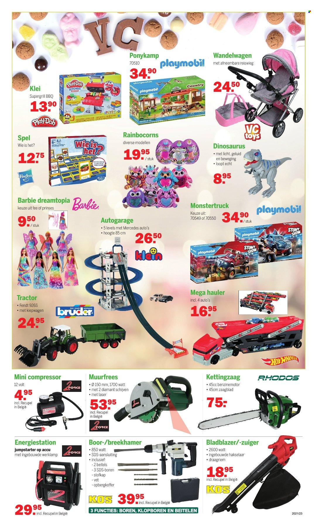 thumbnail - Catalogue Van Cranenbroek - 07/11/2021 - 28/11/2021 - Produits soldés - Barbie, Rainbocorns, Playmobil. Page 3.