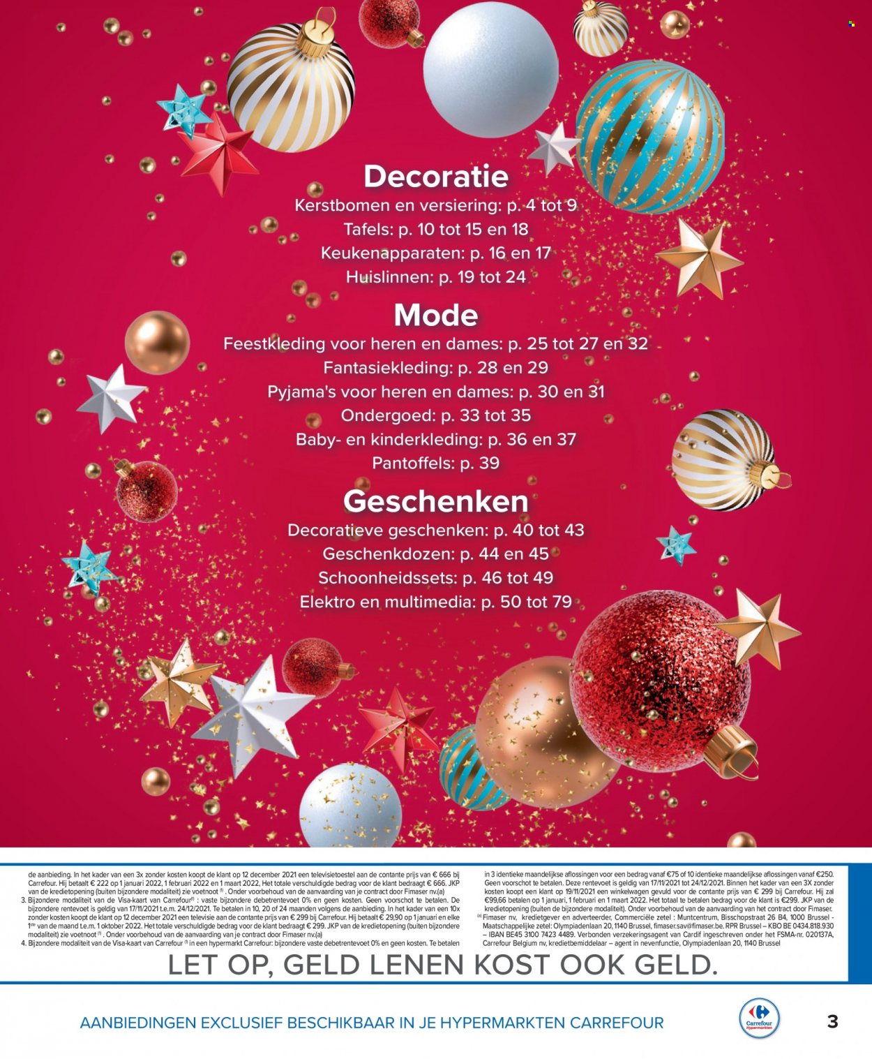 thumbnail - Catalogue Carrefour hypermarkt - 17/11/2021 - 24/12/2021 - Produits soldés - pyjama. Page 3.