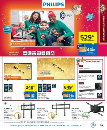 Catalogue Carrefour hypermarkt - 17/11/2021 - 24/12/2021.