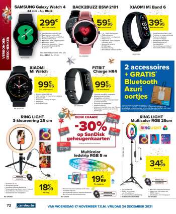 Catalogue Carrefour hypermarkt - 17/11/2021 - 24/12/2021.