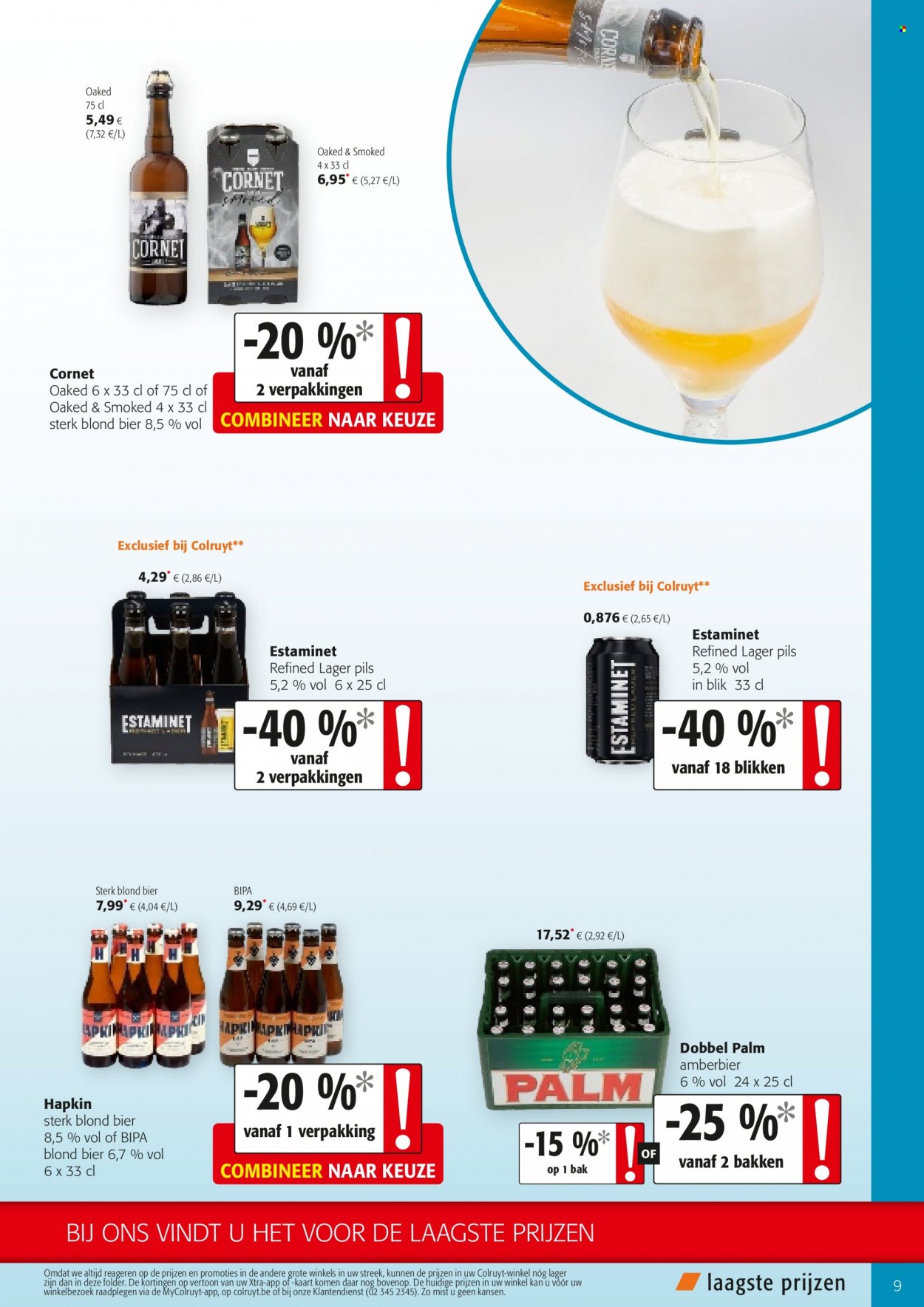 thumbnail - Colruyt-aanbieding - 17/11/2021 - 30/11/2021 -  producten in de aanbieding - bier. Pagina 9.