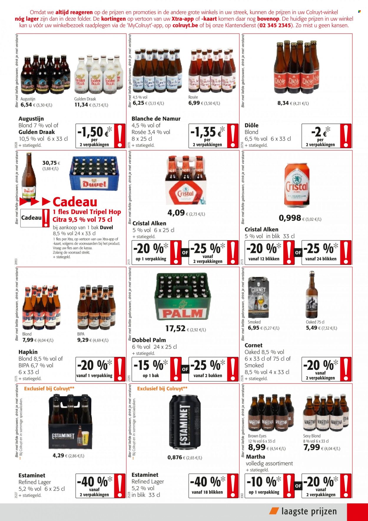 thumbnail - Colruyt-aanbieding - 17/11/2021 - 30/11/2021 -  producten in de aanbieding - bier. Pagina 7.