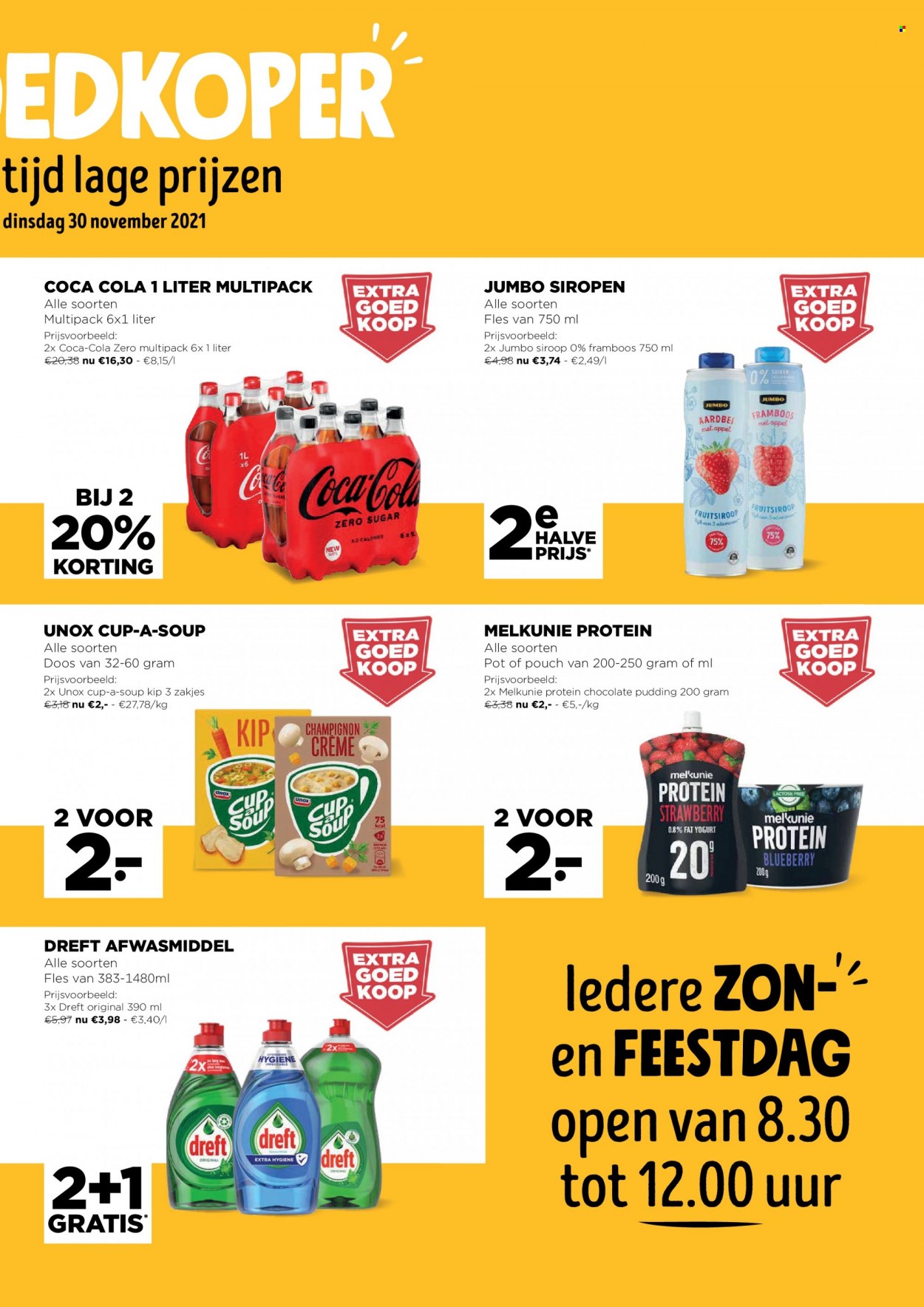 thumbnail - Catalogue Jumbo - 24/11/2021 - 30/11/2021 - Produits soldés - Coca-Cola. Page 3.