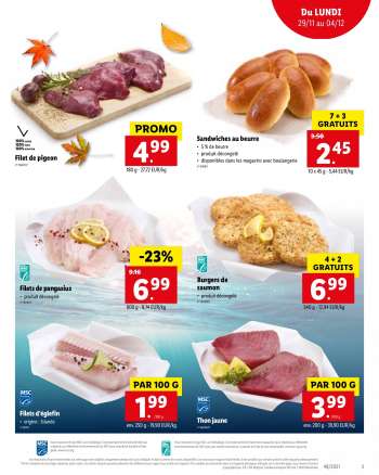 Catalogue Lidl - 29/11/2021 - 04/12/2021.