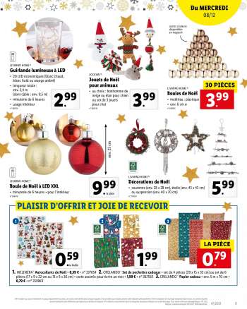 Catalogue Lidl - 06/12/2021 - 11/12/2021.