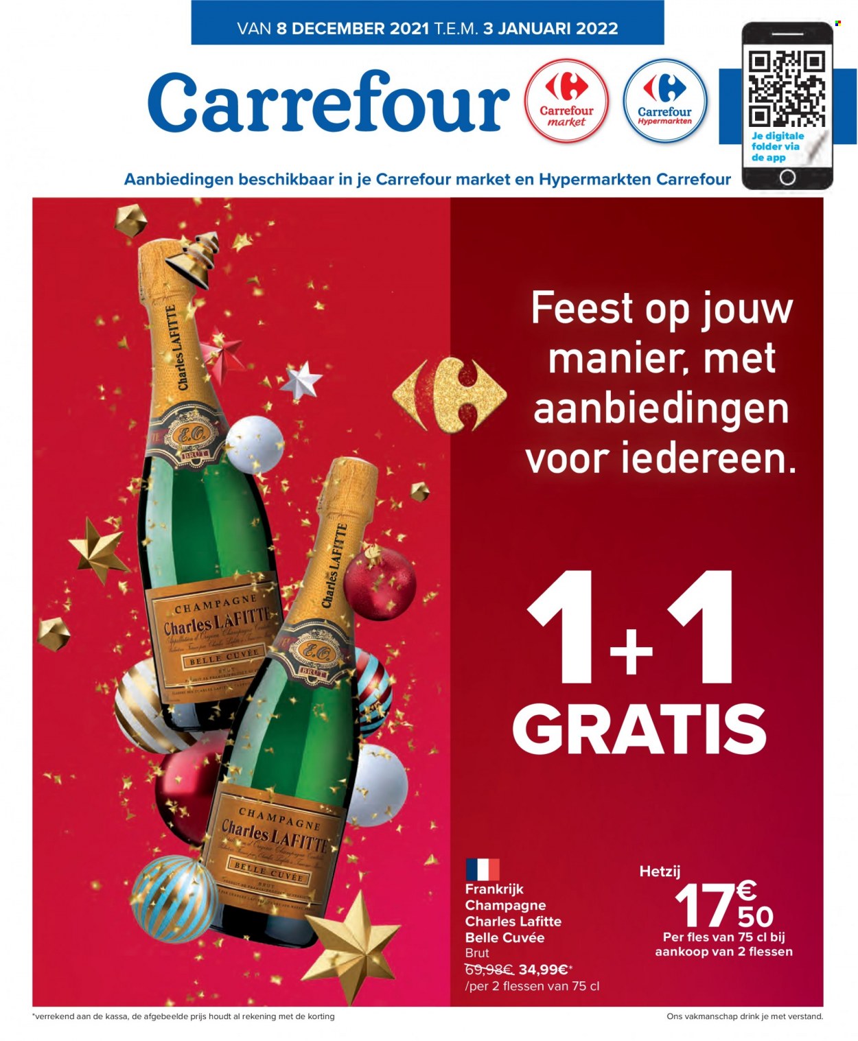 thumbnail - Carrefour-aanbieding - 08/12/2021 - 03/01/2022 -  producten in de aanbieding - champagne. Pagina 1.