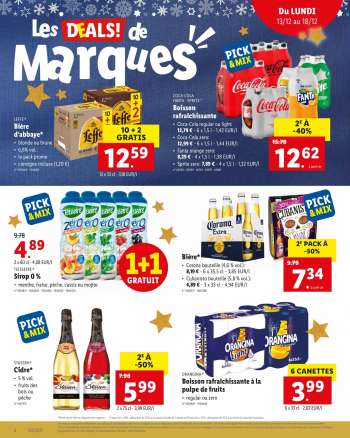 Catalogue Lidl - 13/12/2021 - 18/12/2021.