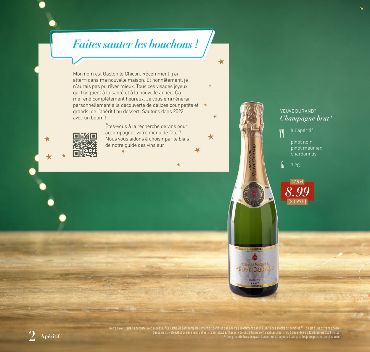 thumbnail - ALDI-aanbieding -  producten in de aanbieding - champagne, Chardonnay, Pinot Noir. Pagina 2.