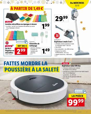 Catalogue Lidl - 20/12/2021 - 24/12/2021.