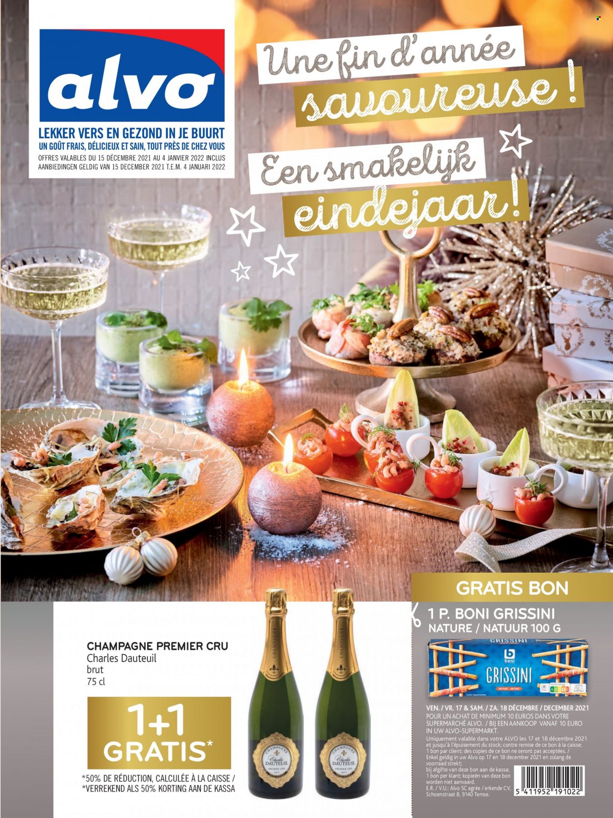 thumbnail - Alvo-aanbieding - 15/12/2021 - 04/01/2022 -  producten in de aanbieding - champagne. Pagina 1.