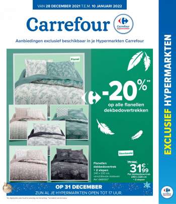 Carrefour hypermarkt-aanbieding - 28.12.2021 - 10.1.2022.